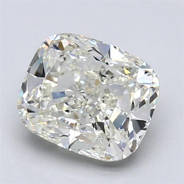 2.00ct K SI2 Rare Carat Ideal Cut Cushion Diamond