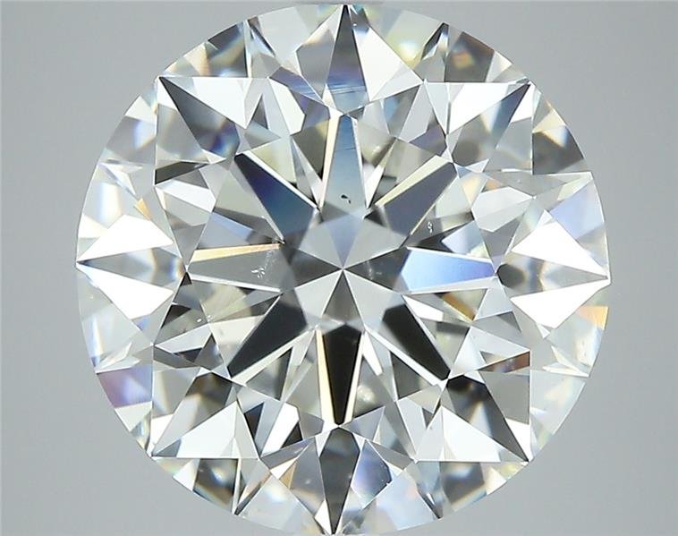 6.70ct I SI1 Rare Carat Ideal Cut Round Diamond