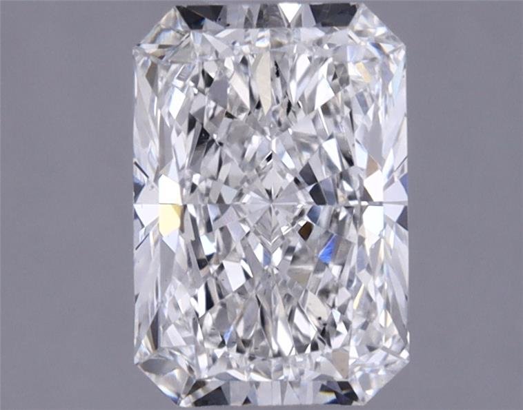 0.81ct F VS2 Rare Carat Ideal Cut Radiant Lab Grown Diamond