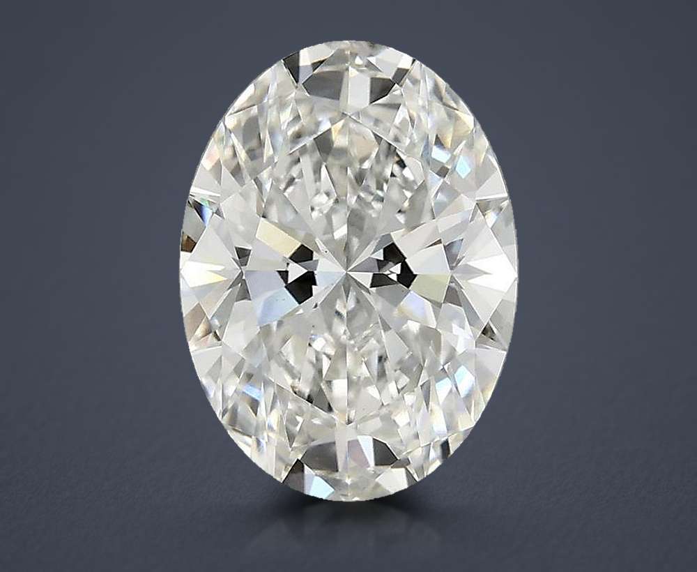 2.43 Carat Oval Lab Diamond