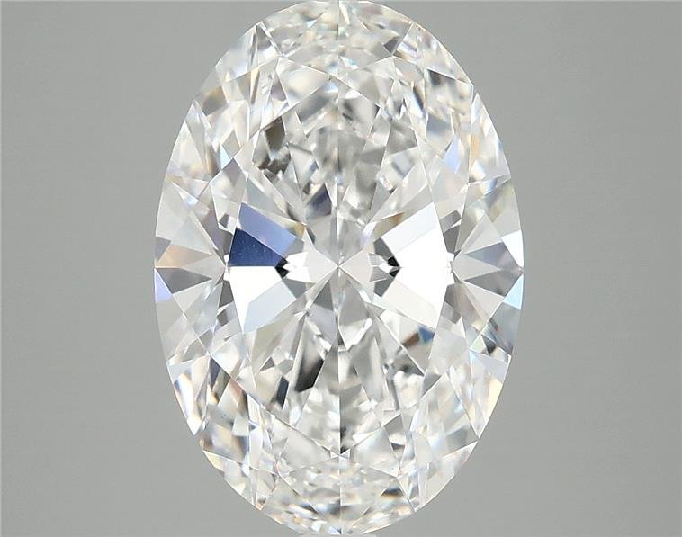 3.94 Carat Oval Lab Diamond