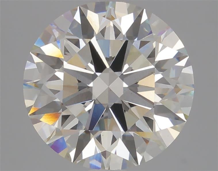 3.17ct H VS1 Rare Carat Ideal Cut Round Lab Grown Diamond