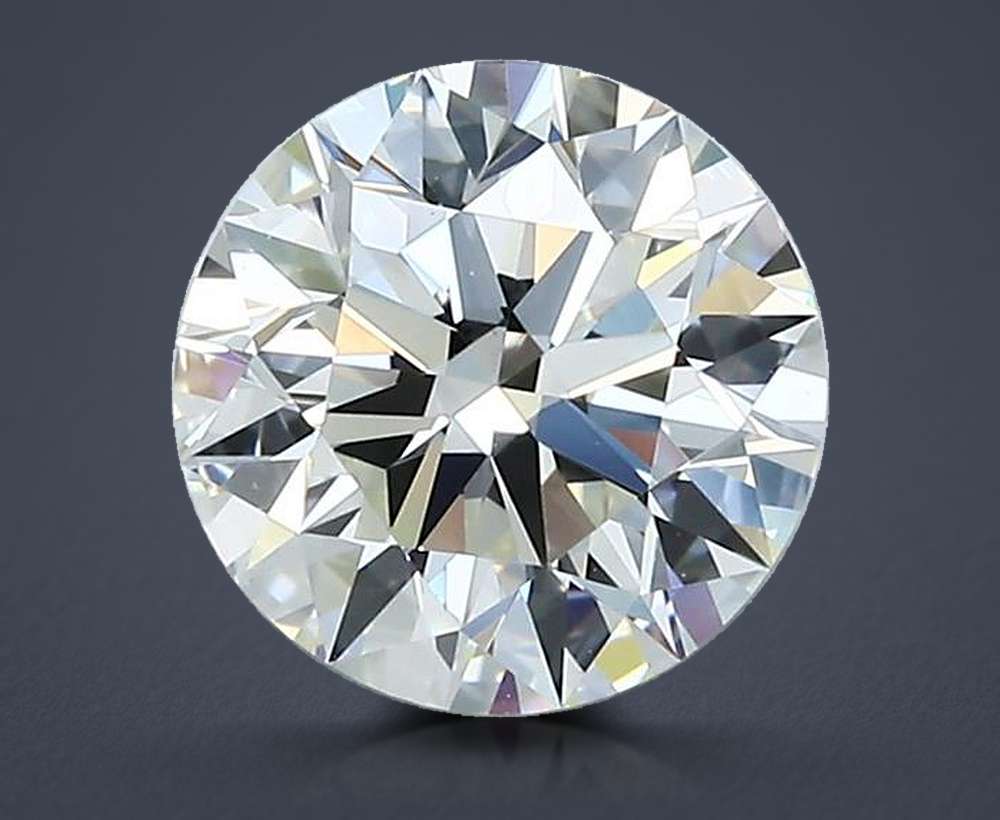1.61 Carat Round Natural Diamond