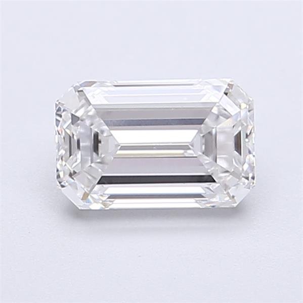 1.01ct D VVS2 Excellent Cut Emerald Lab Grown Diamond