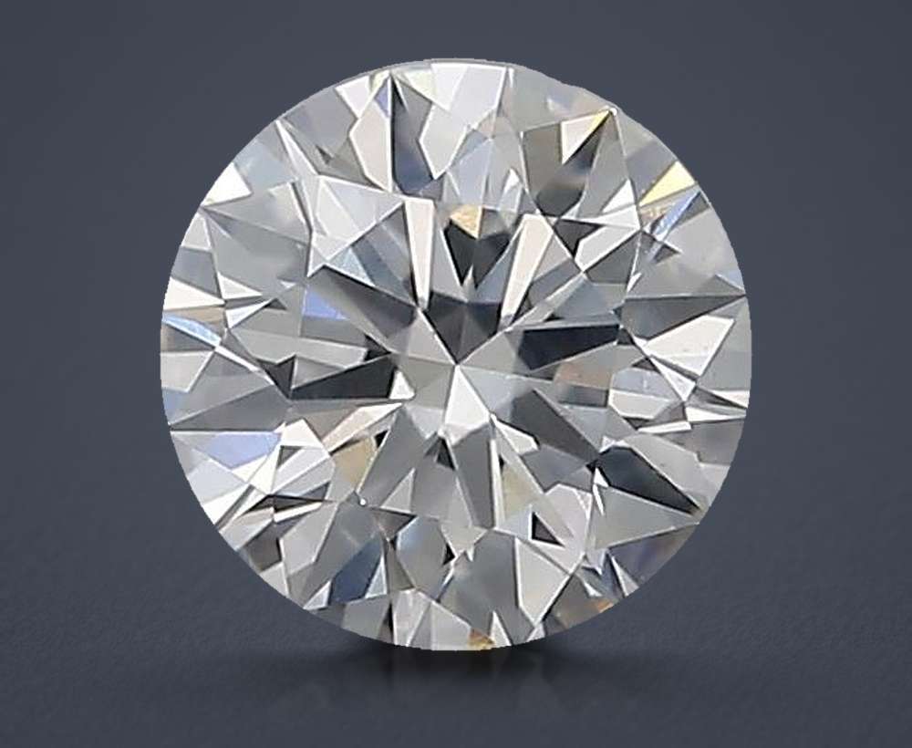 0.63 Carat Round Natural Diamond