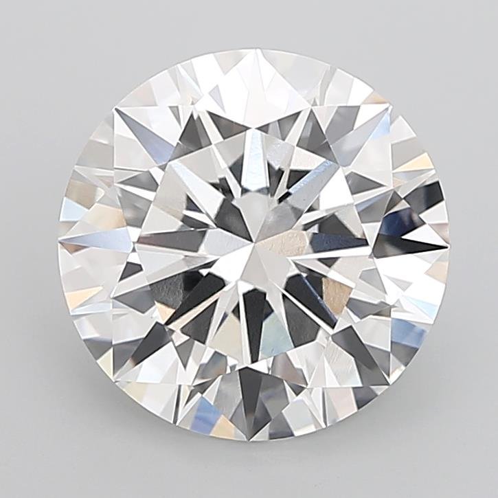 10.00ct F VVS2 Rare Carat Ideal Cut Round Lab Grown Diamond