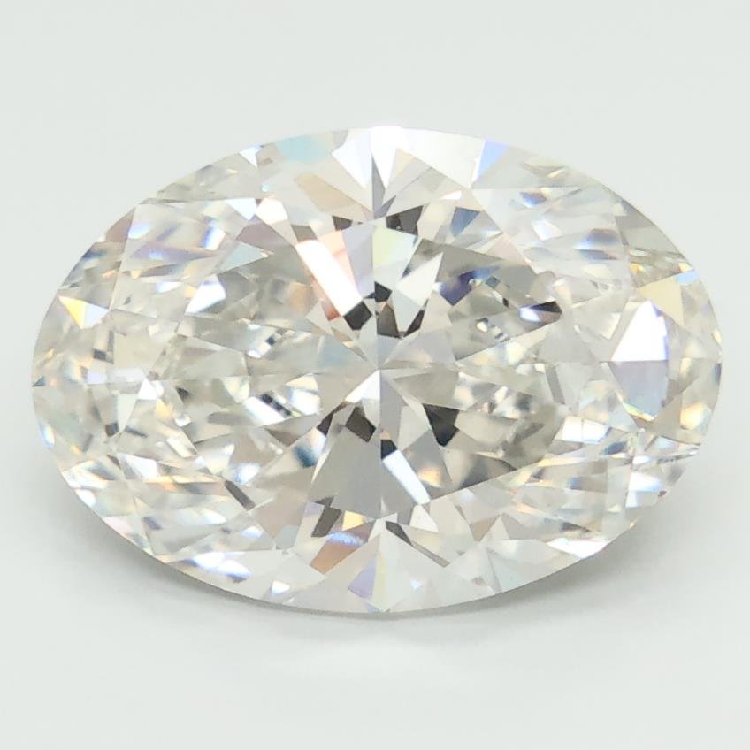 4.07ct G VS2 Rare Carat Ideal Cut Oval Lab Grown Diamond