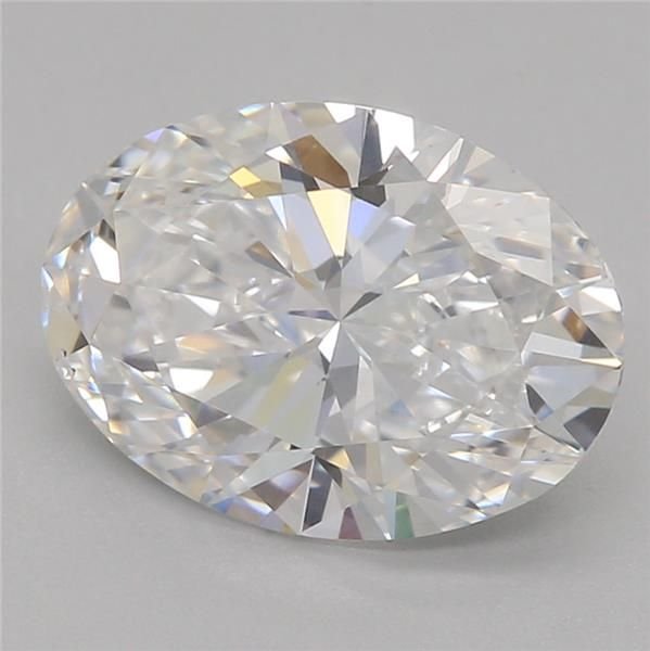 1.54ct D VS1 Rare Carat Ideal Cut Oval Lab Grown Diamond