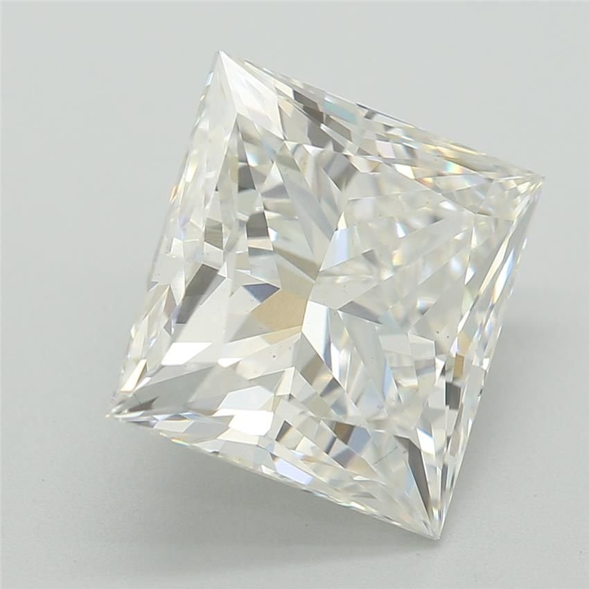 3.02ct F VS1 Rare Carat Ideal Cut Princess Lab Grown Diamond