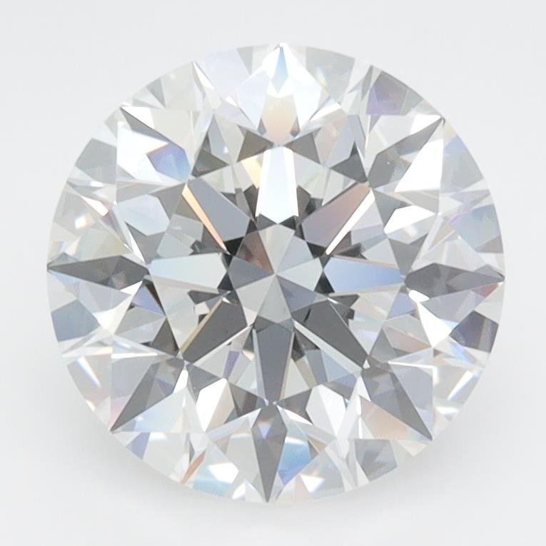 2.60ct E VVS1 Excellent Cut Round Lab Grown Diamond