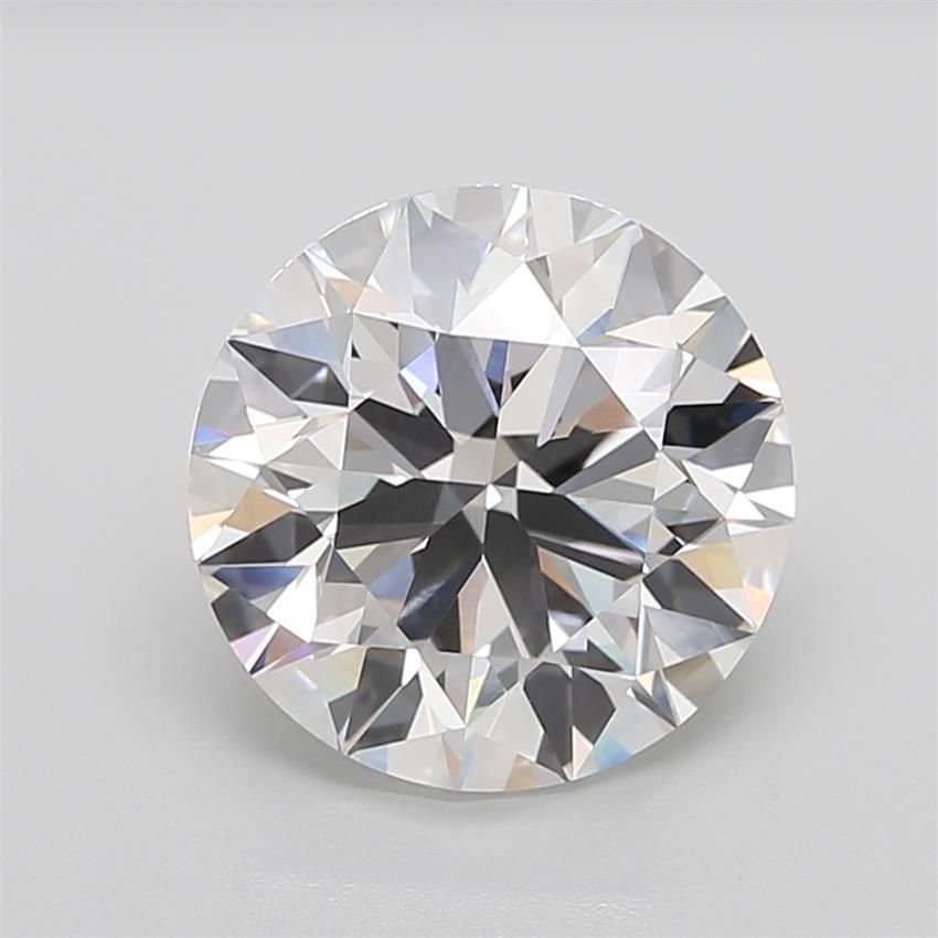 8.09ct F VVS2 Rare Carat Ideal Cut Round Lab Grown Diamond