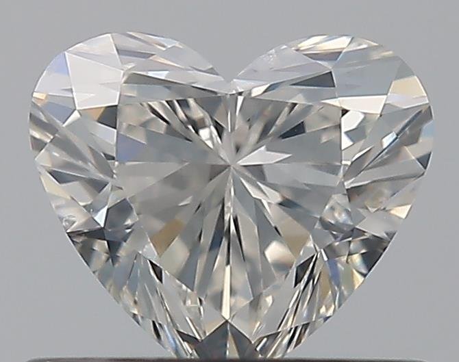 0.58ct H SI1 Rare Carat Ideal Cut Heart Diamond