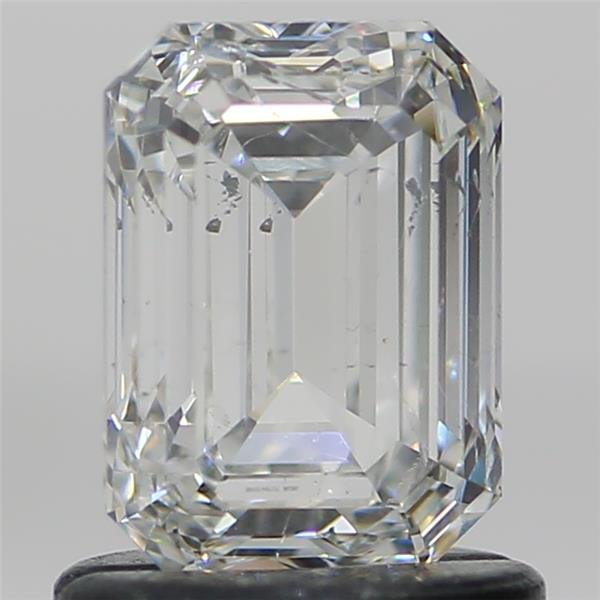 1.15ct H SI2 Rare Carat Ideal Cut Emerald Diamond