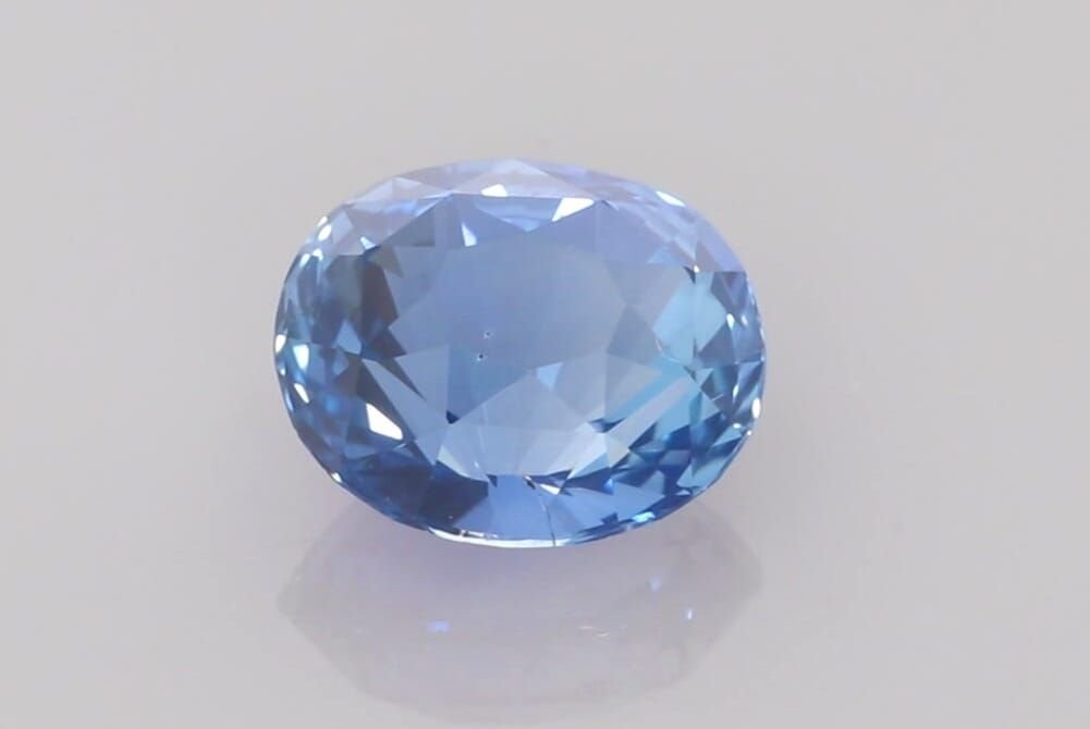 2.17 Carat Blue Oval Sapphire