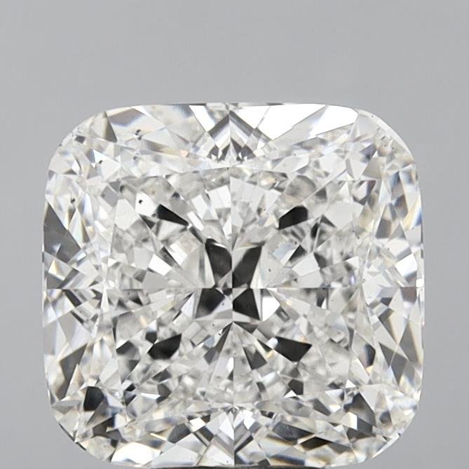 8.03ct F SI1 Rare Carat Ideal Cut Cushion Lab Grown Diamond