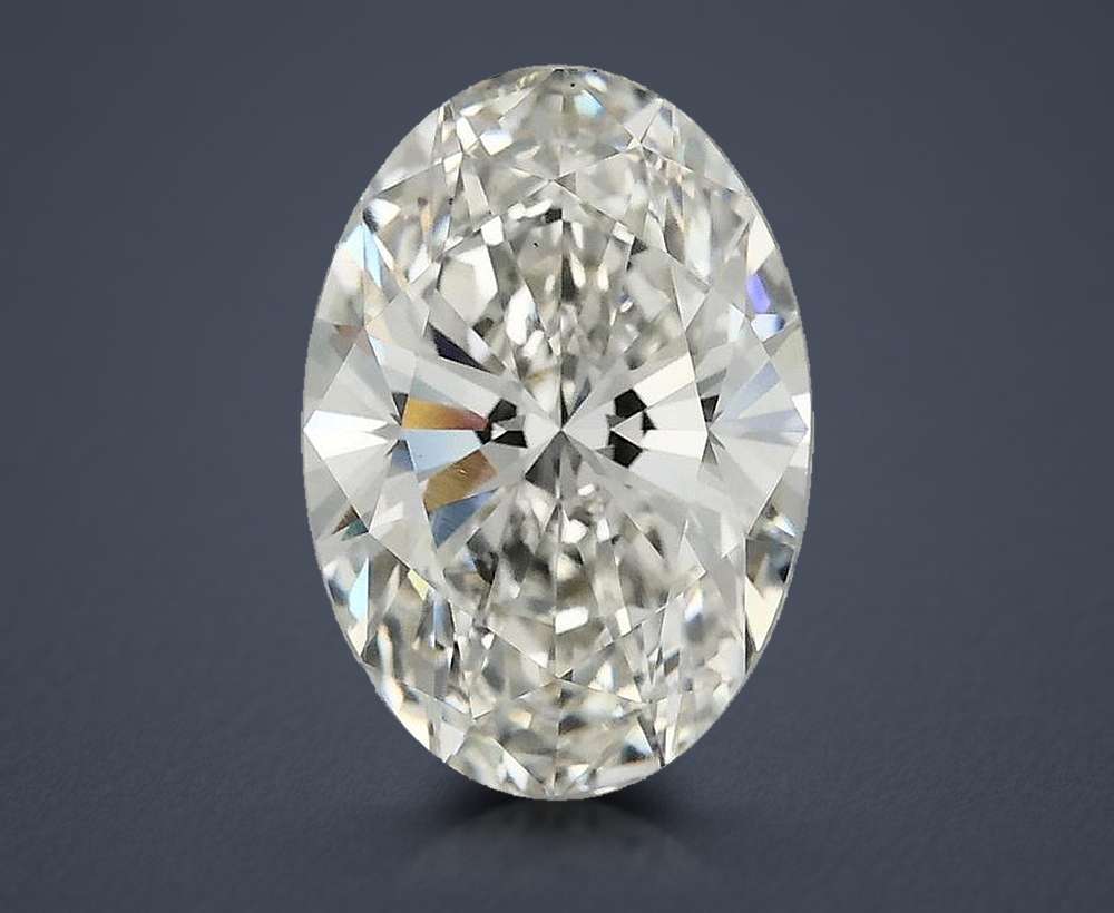 2.90 Carat Oval Lab Diamond