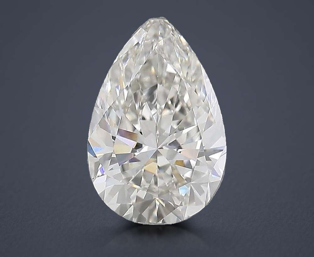 0.74 Carat Pear Lab Diamond