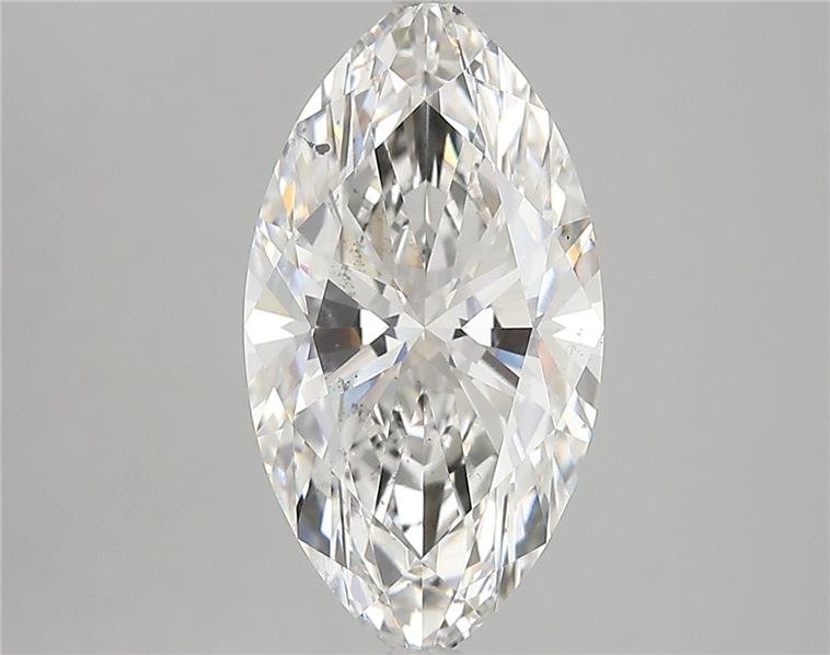 3.68ct H SI1 Rare Carat Ideal Cut Marquise Lab Grown Diamond