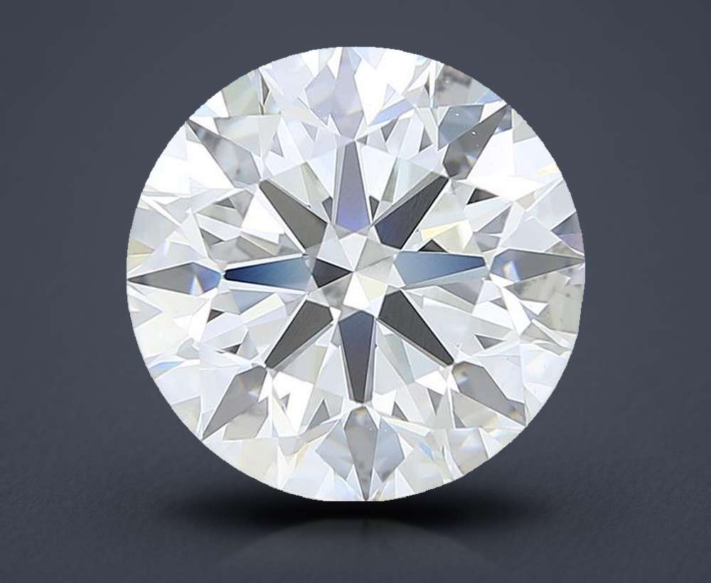 7.74 Carat Round Lab Diamond