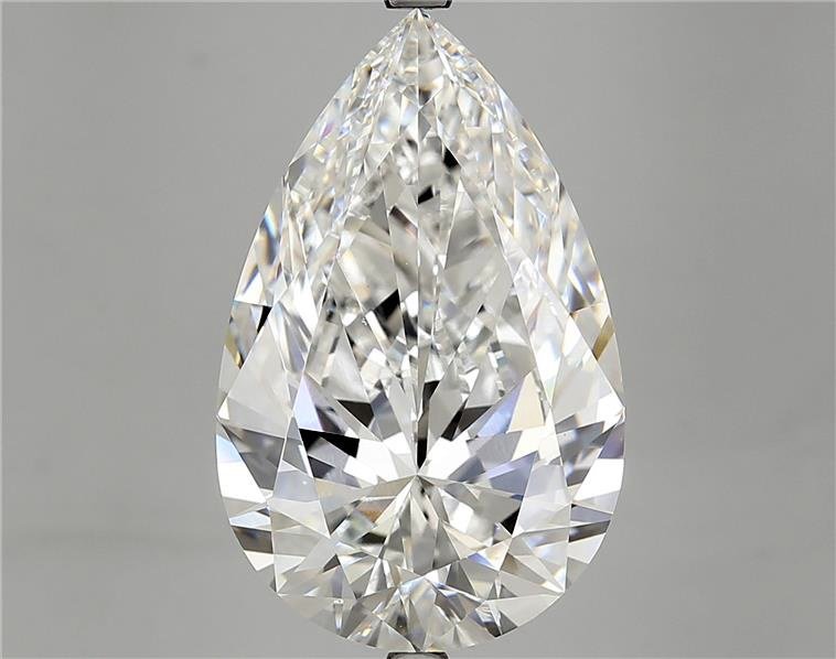 10.13ct E VVS2 Rare Carat Ideal Cut Pear Lab Grown Diamond