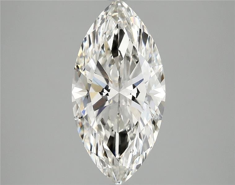2.86ct H VS1 Rare Carat Ideal Cut Marquise Lab Grown Diamond