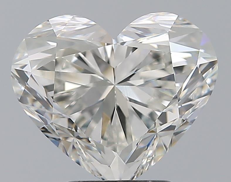 3.58ct H VS1 Rare Carat Ideal Cut Heart Diamond