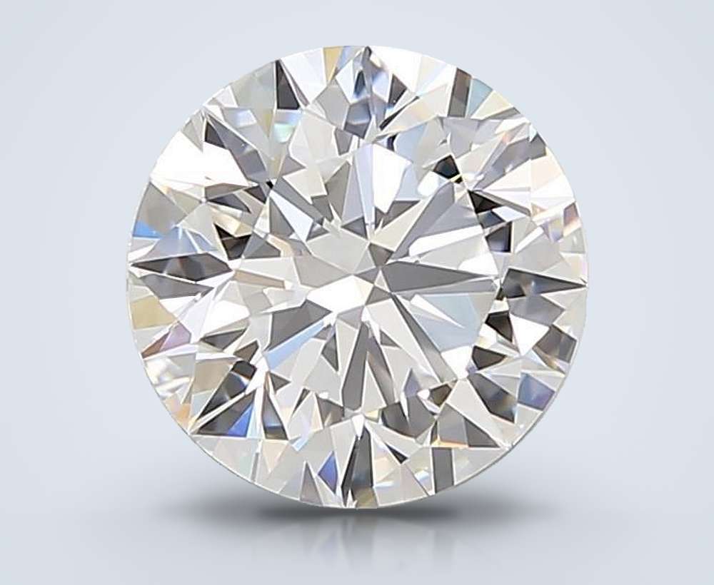 4.53 Carat Round Lab Diamond