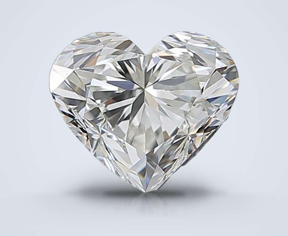 1.01 Carat Heart Natural Diamond