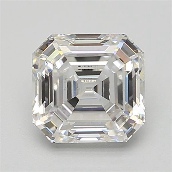 1.92ct E VS1 Rare Carat Ideal Cut Asscher Lab Grown Diamond