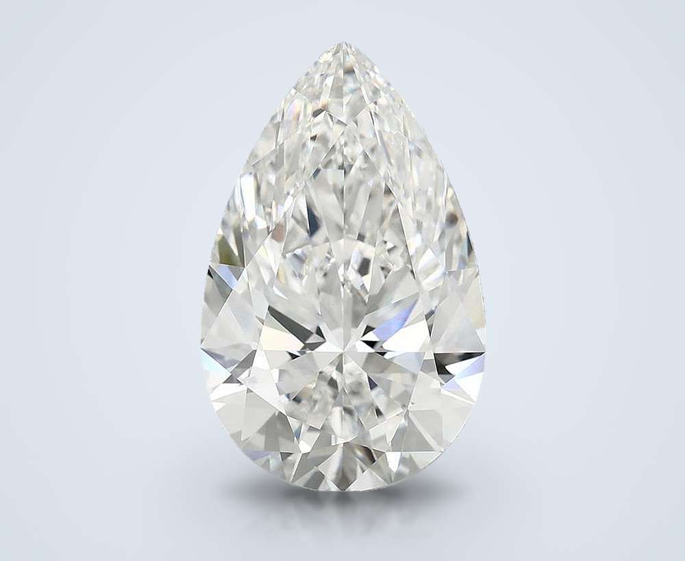 7.27 Carat Pear Lab Diamond