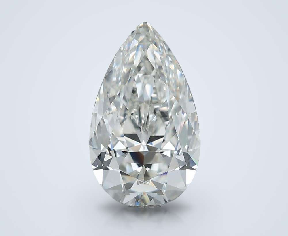 1.80 Carat Pear Natural Diamond