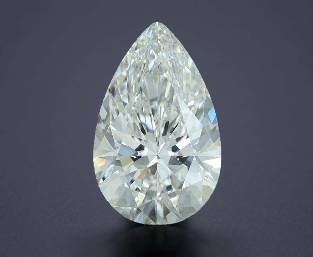 7.12 Carat Pear Lab Diamond