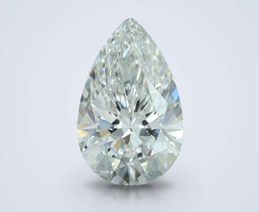 7.12 Carat Pear Lab Diamond