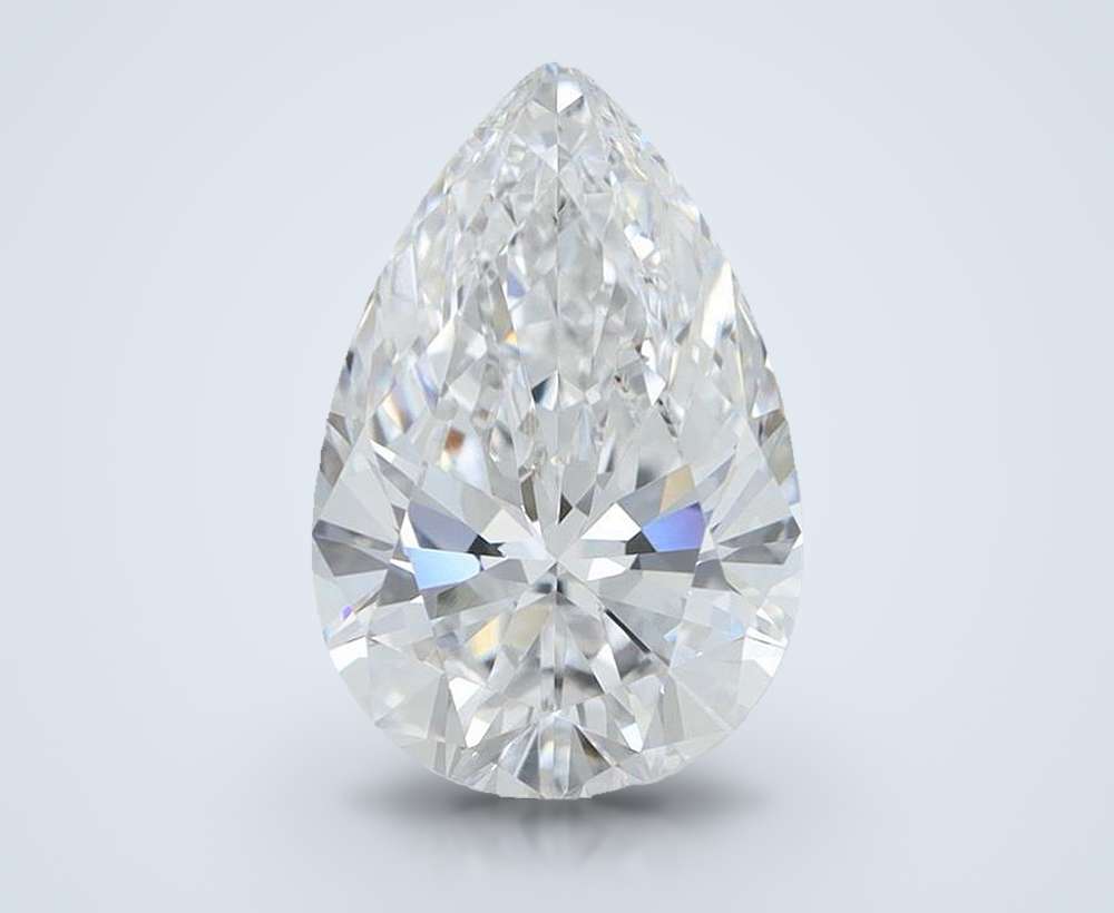 1.50 Carat Pear Lab Diamond