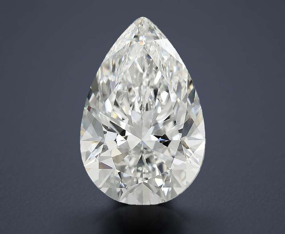 7.26 Carat Pear Lab Diamond
