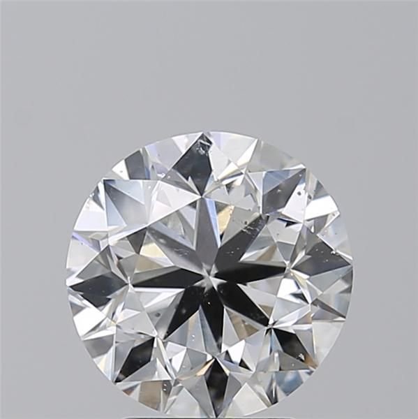 3.02ct D SI2 Very Good Cut Round Diamond