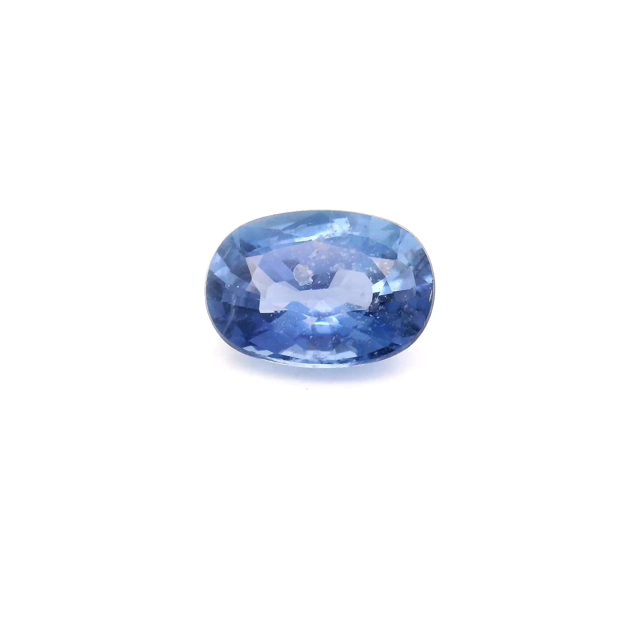 2.12 Carat Blue Oval Sapphire