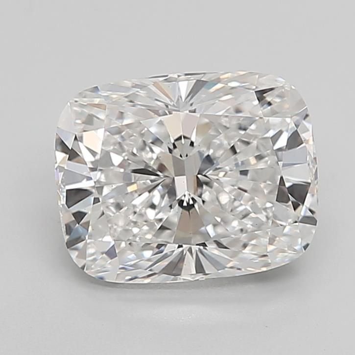 3.02ct E VS2 Rare Carat Ideal Cut Cushion Lab Grown Diamond