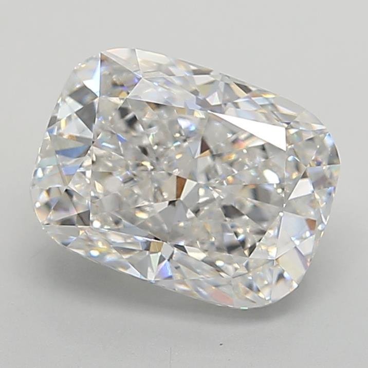 3.67ct D VS2 Rare Carat Ideal Cut Cushion Lab Grown Diamond