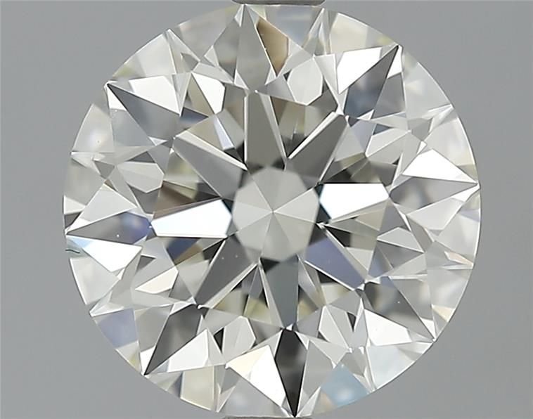 2.07ct K IF Rare Carat Ideal Cut Round Diamond