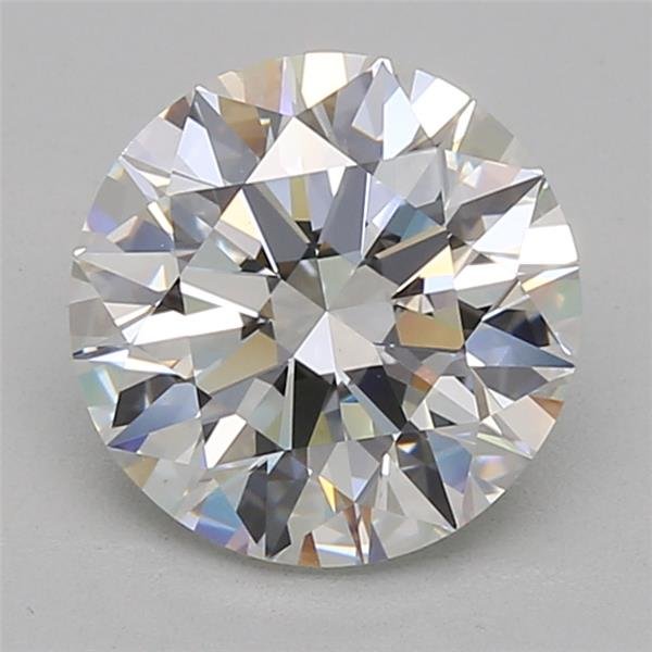 3.01ct G SI2 Rare Carat Ideal Cut Round Diamond