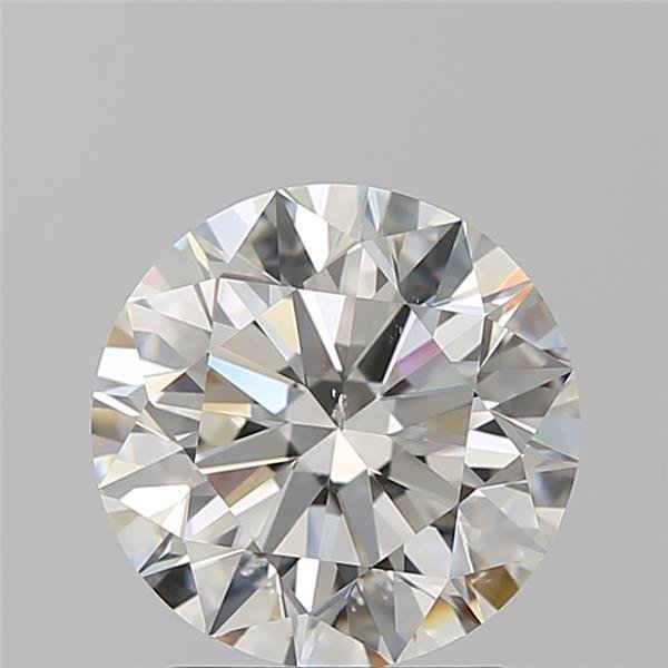 2.35ct I SI2 Rare Carat Ideal Cut Round Diamond