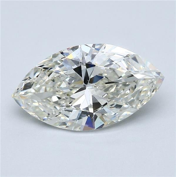 3.01ct J VS2 Very Good Cut Marquise Diamond