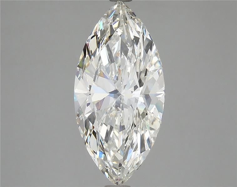 3.28ct H VS1 Rare Carat Ideal Cut Marquise Lab Grown Diamond