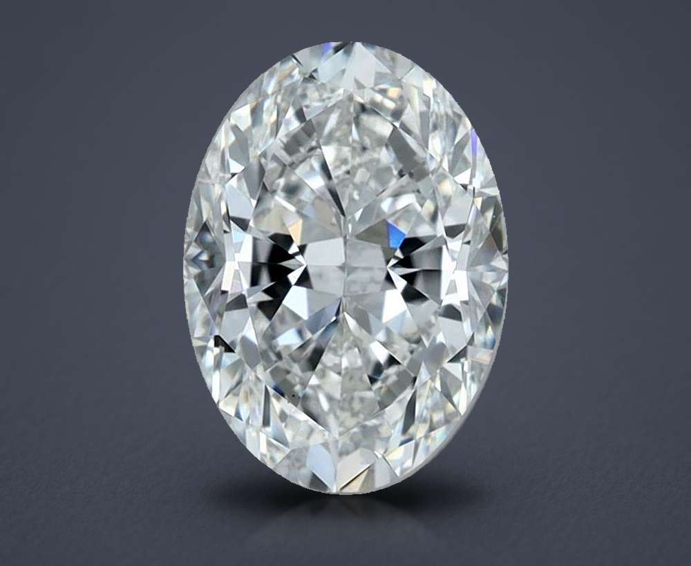 1.70 Carat Oval Natural Diamond