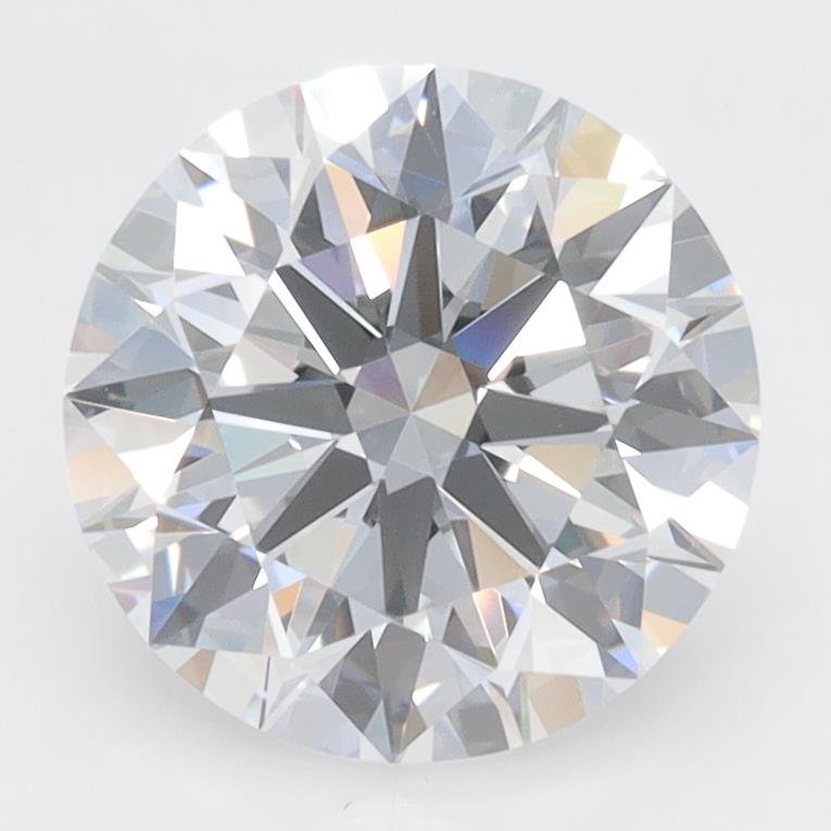 2.64ct D IF Rare Carat Ideal Cut Round Lab Grown Diamond