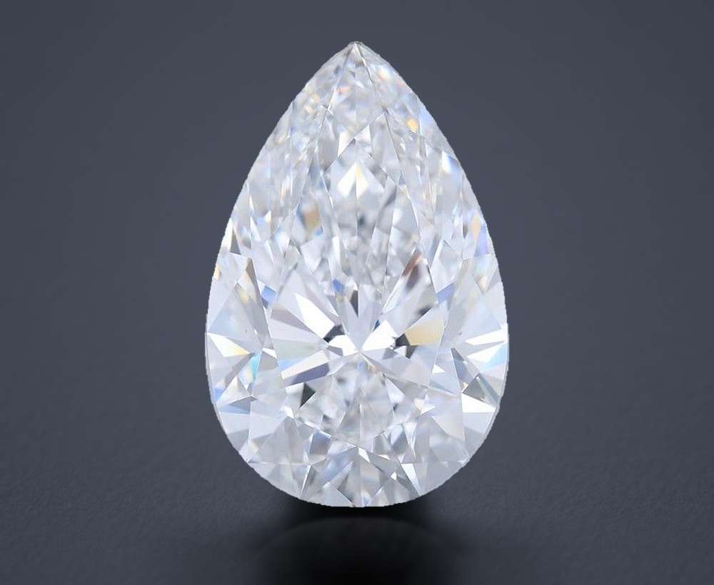 10.42 Carat Pear Lab Diamond