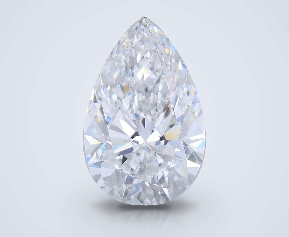10.42 Carat Pear Lab Diamond