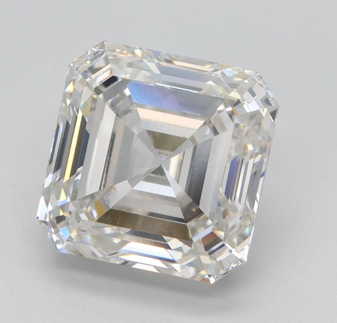 3.61ct H VS1 Excellent Cut Asscher Lab Grown Diamond