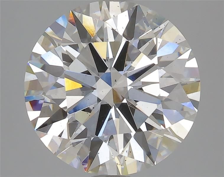 4.27ct F SI1 Rare Carat Ideal Cut Round Lab Grown Diamond